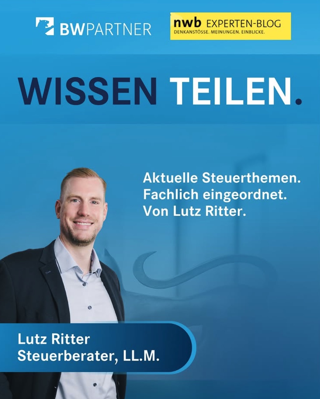 Social Media Beitrag: Wissen teilen