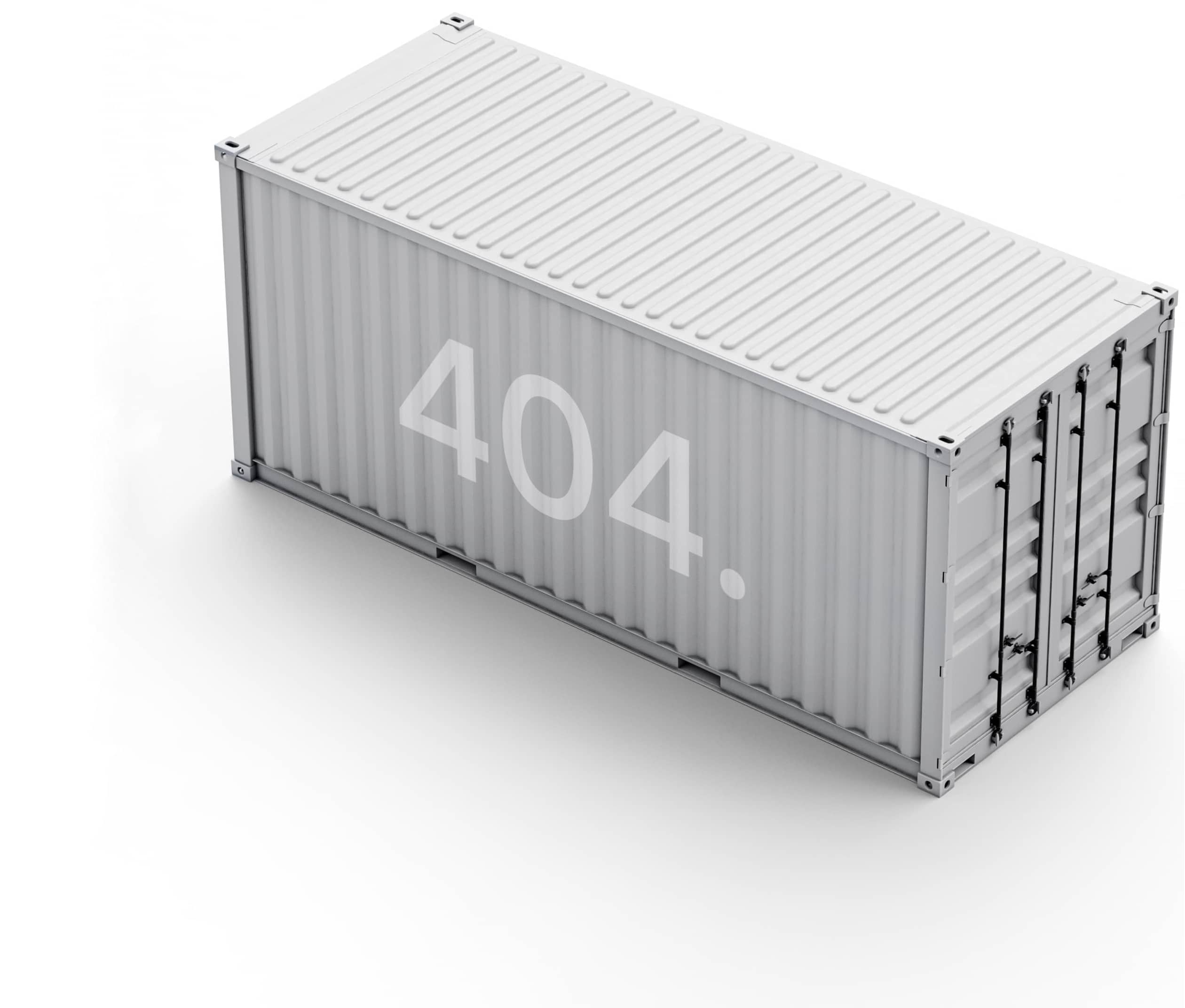 404 Container - Cargo X Webflow Template