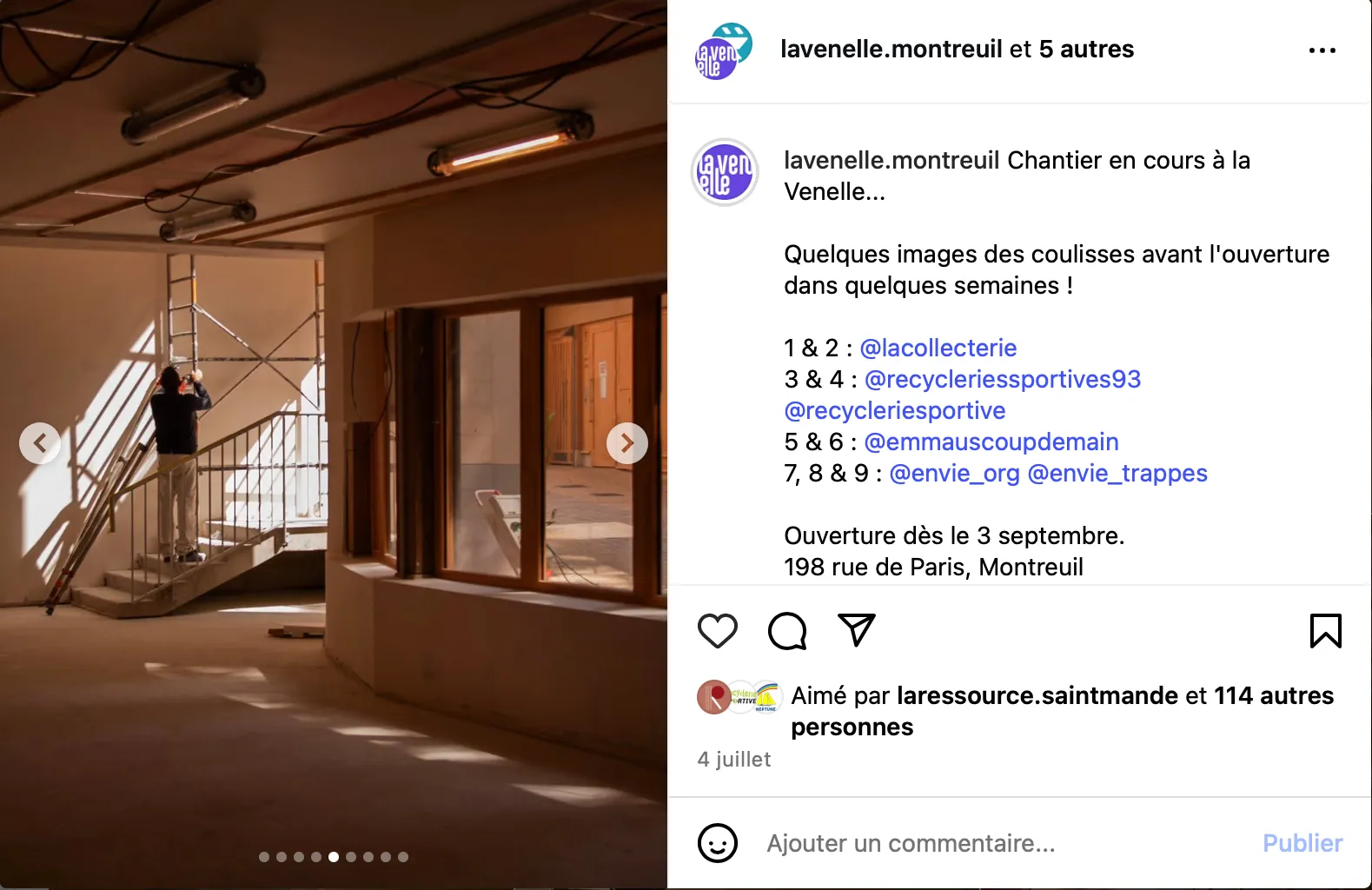 Nouvelle adresse de la seconde main à Montreuil : La Venelle