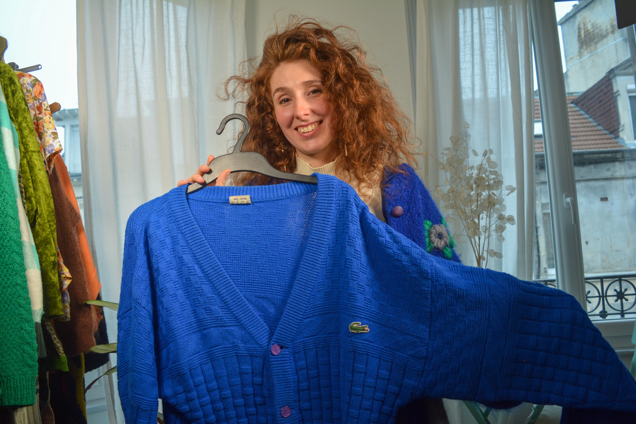 Pull vintage Lacoste d'Amélie friperie