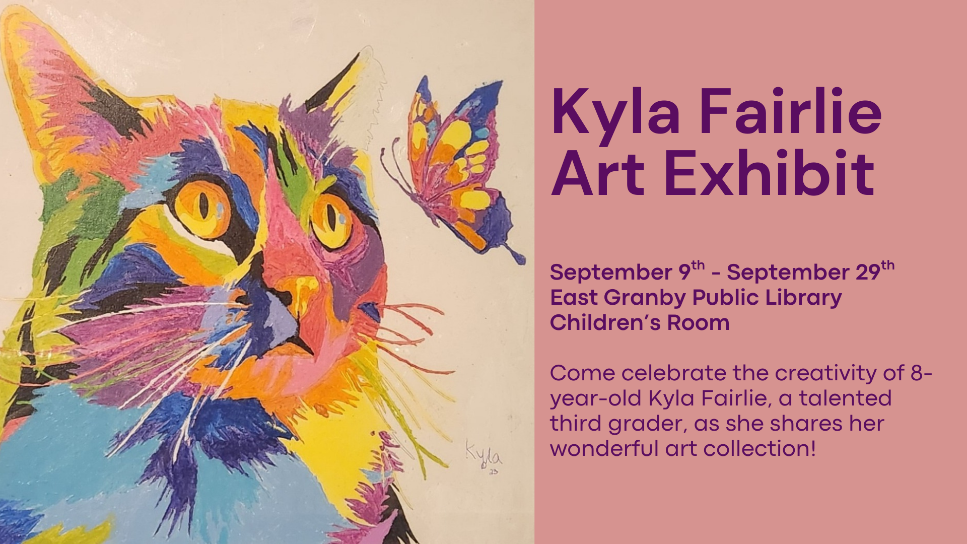 Kayla Fairlie Art Exhibit