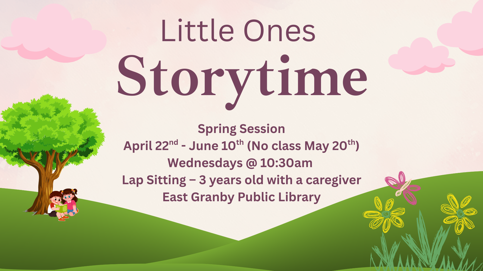 Spring Storytime - Little Ones