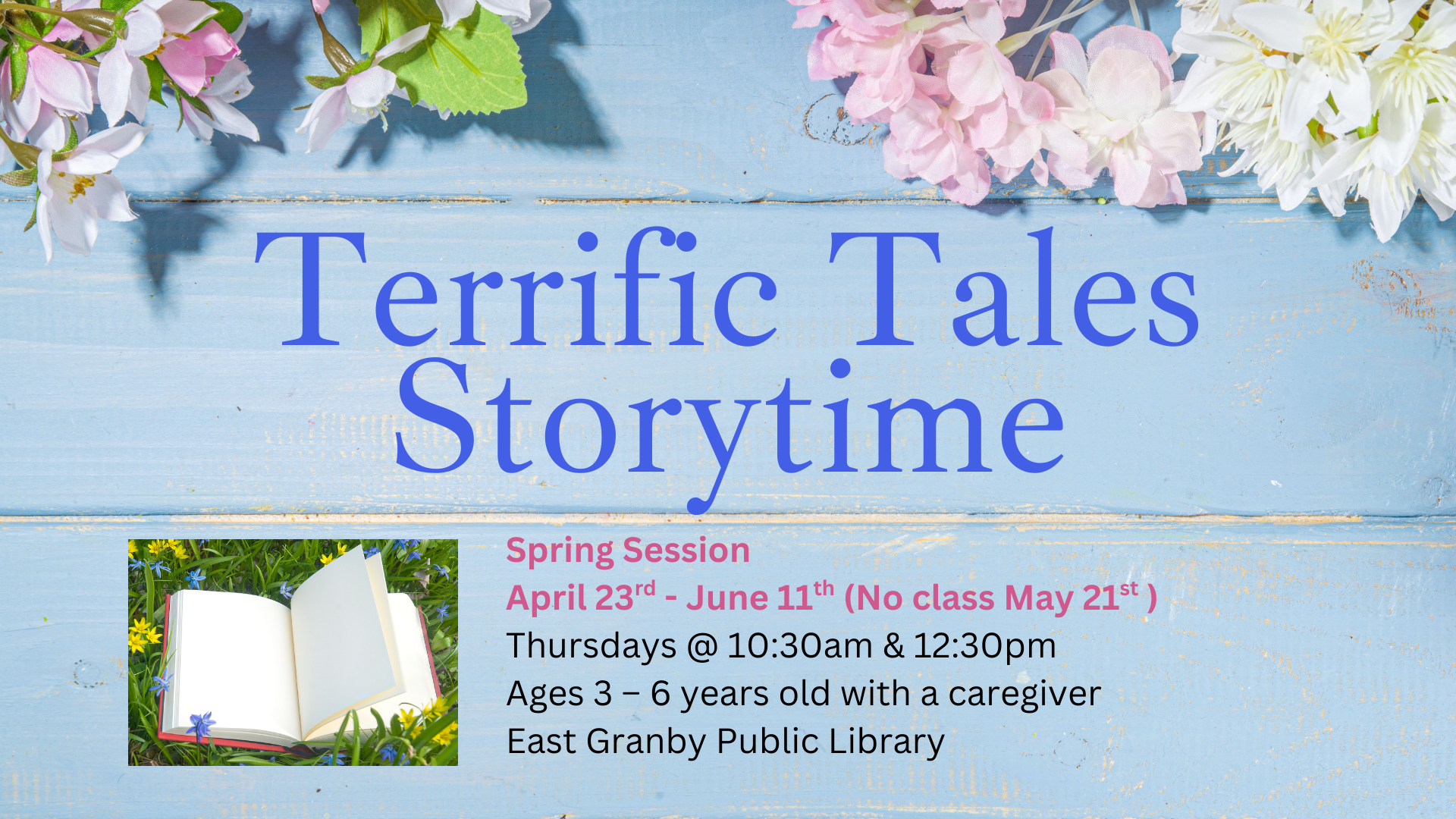 Spring Storytime - Terrific Tales