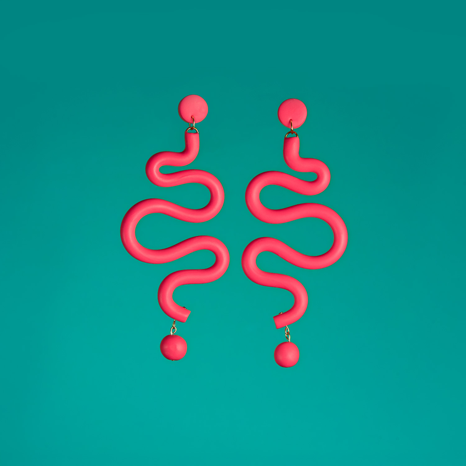 Hot Pink 3-Part Drop