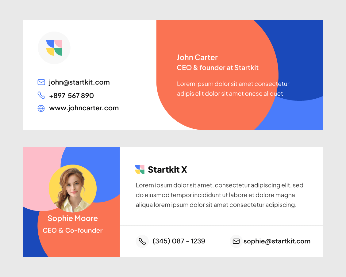 Startkit X - Email Signature - Technology Webflow Template

