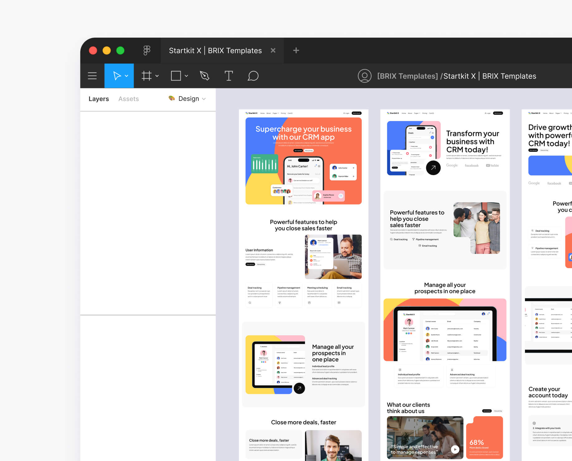 Startkit X - Figma File Included - Technology Webflow Template