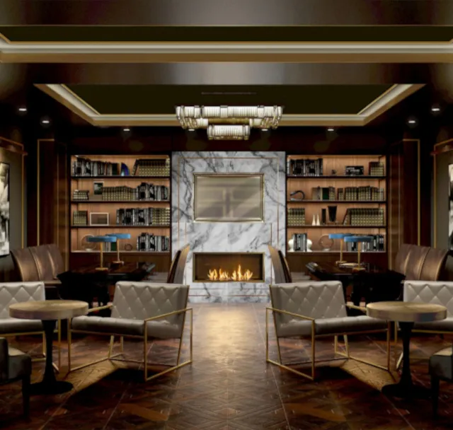 The Library Room at Grill On 21, Chicago, IL