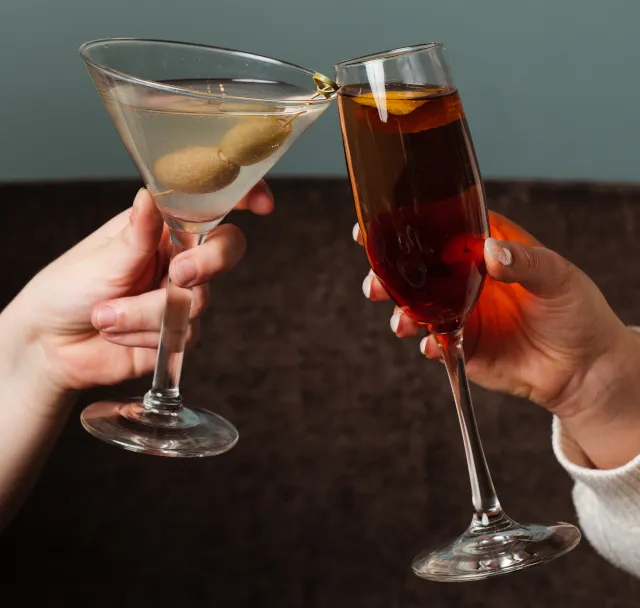 Drinks at the Bandol restaurant, Chicago, IL