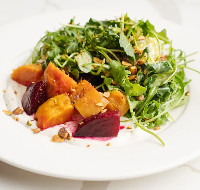 Roasted beets salad at Bandol restaurant, Chicago, IL