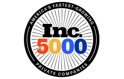 Tech9 Inc 5000 fastest growing companies award badge