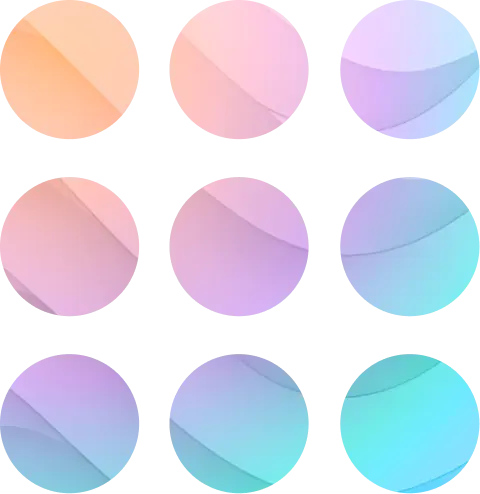 Development graphic color blue