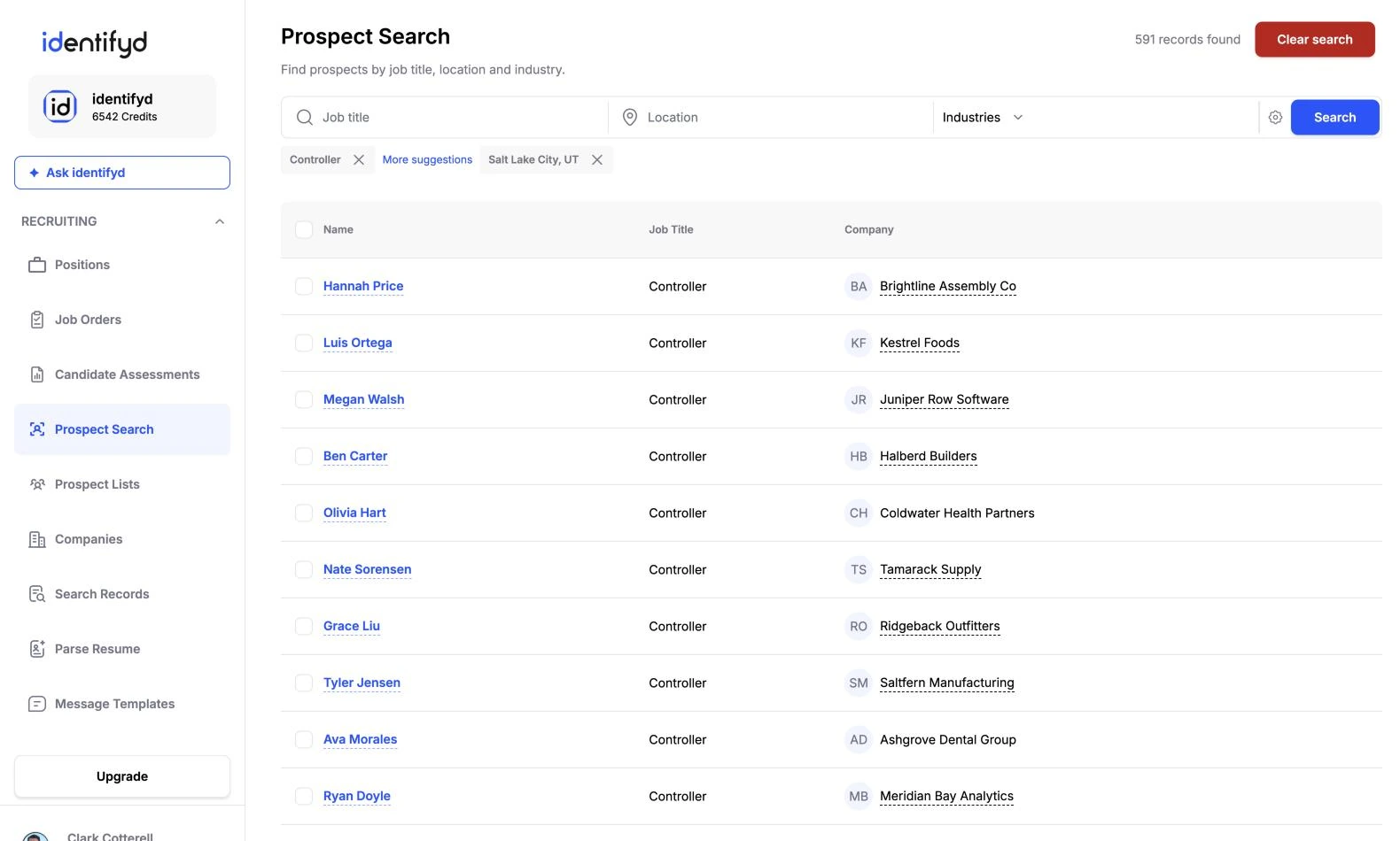 Find hiring managers and candidates, with emails and phone numbers