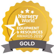Nursery world, Equipment and resources 2019 award logo