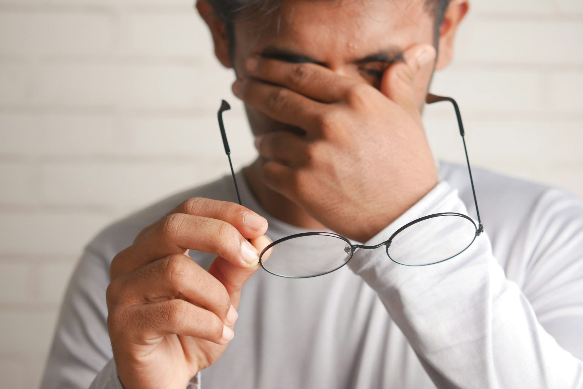 Image of a frustrated person