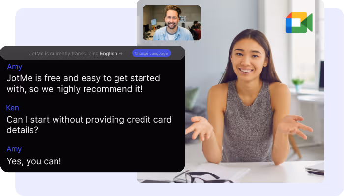 Google Meet Translation