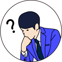 悩んでいる男性