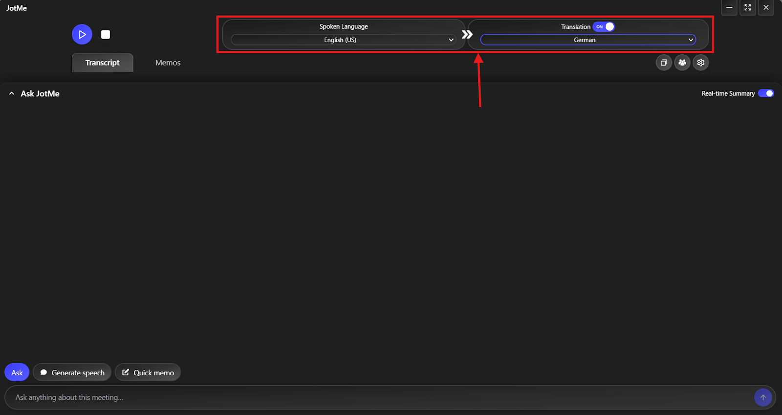 enable translation on jotme