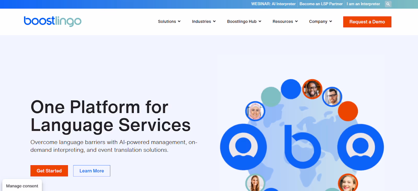 boostlingo homepage