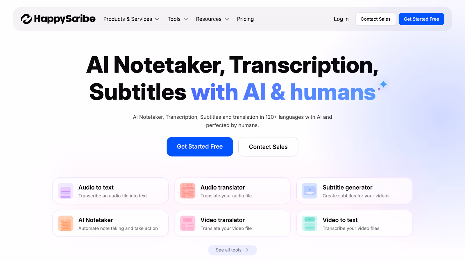 happy scribe homepage