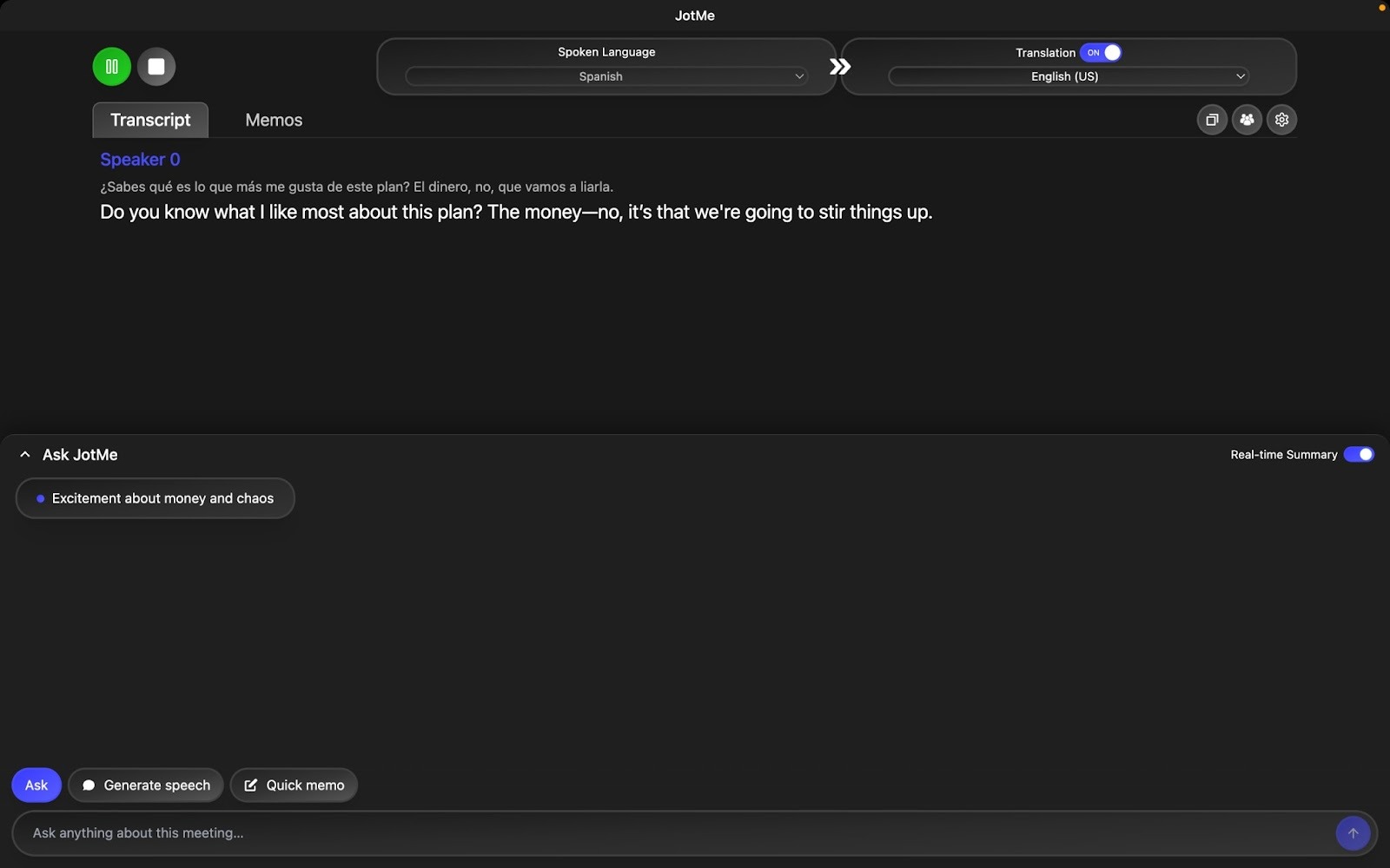 jotme live contextual translation