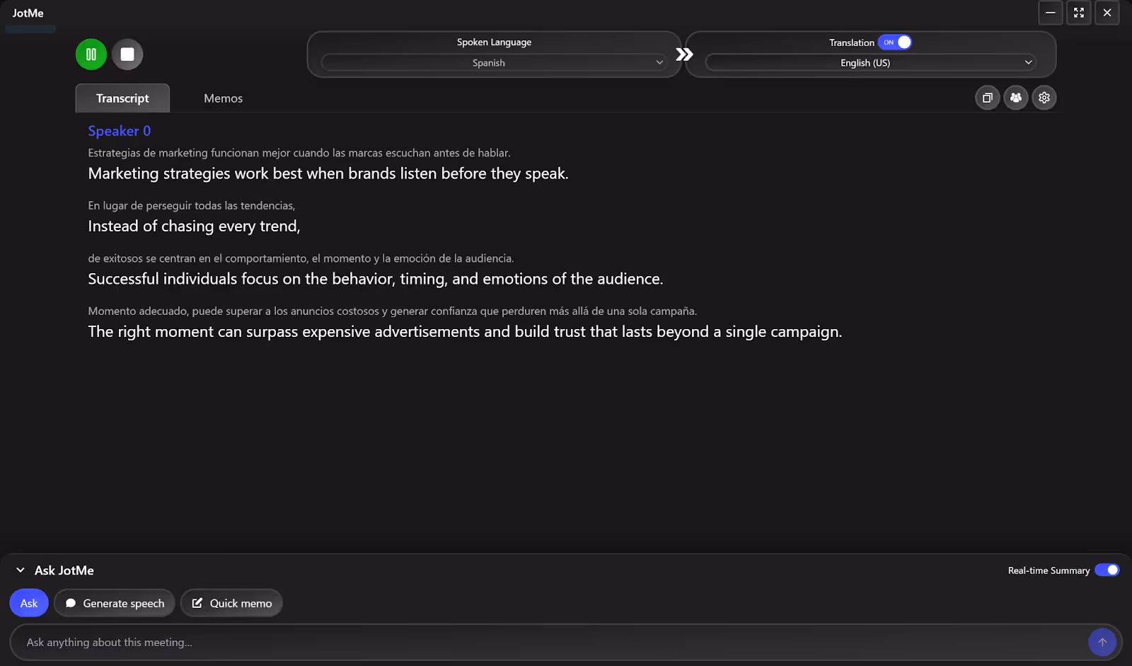 jotme contextual translation