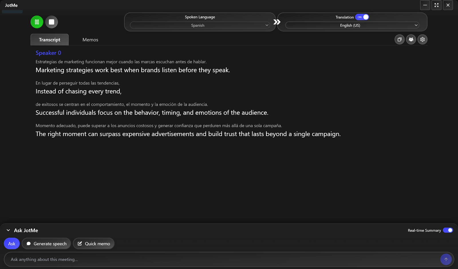 jotme contextual translation
