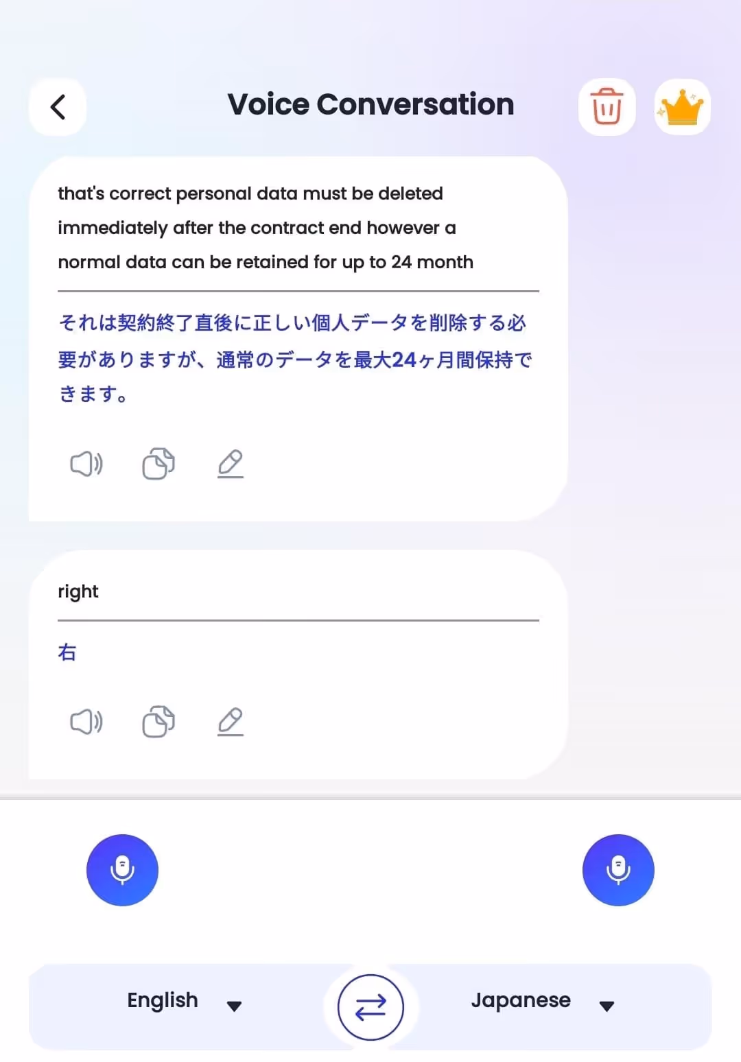 translate voice ai translator translation