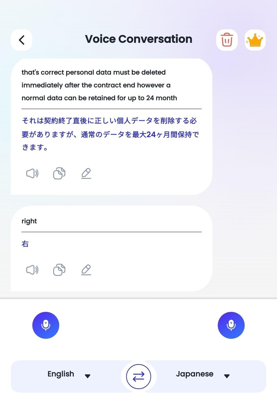 translate voice ai translator translation