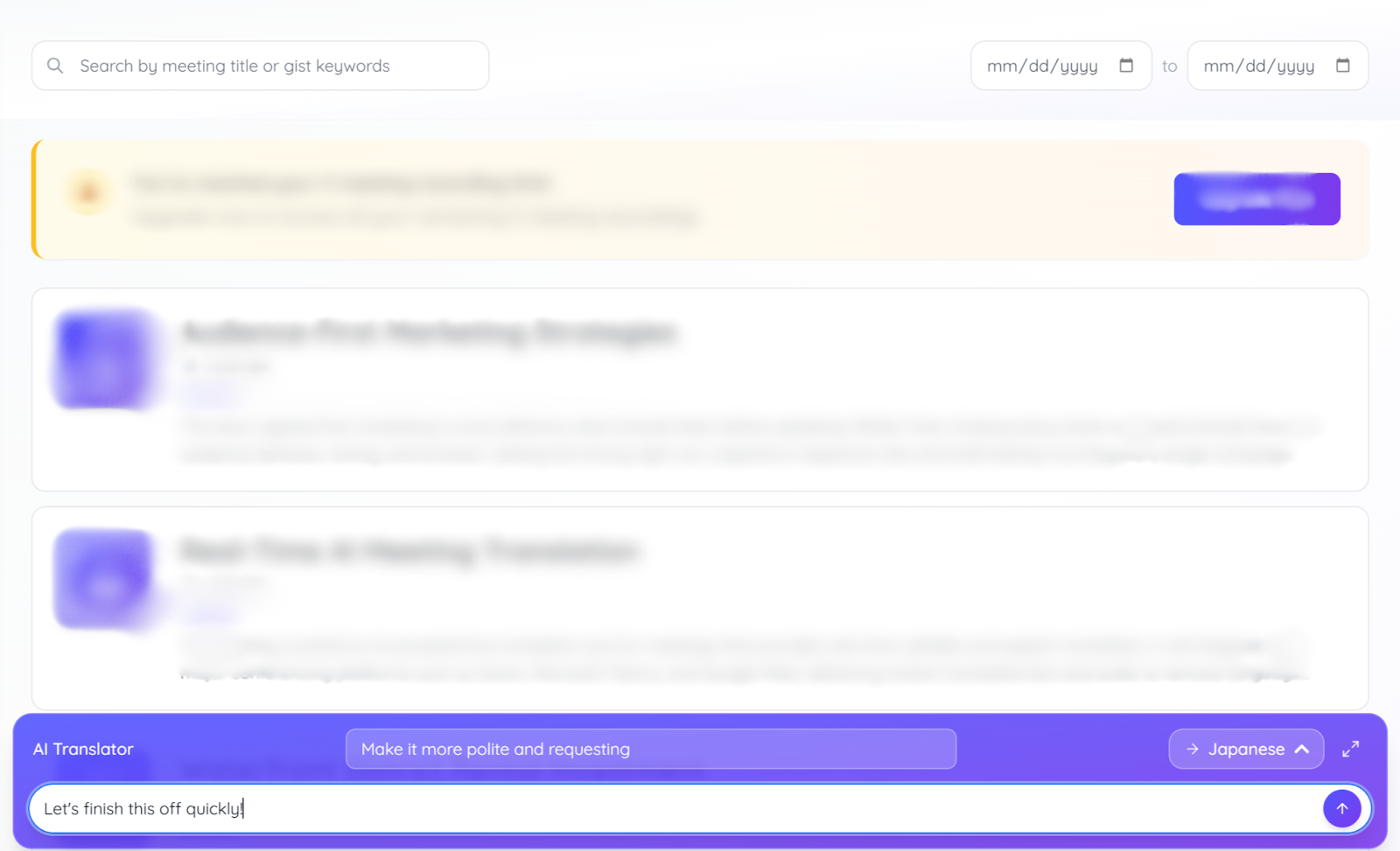 jotme translation tone customization