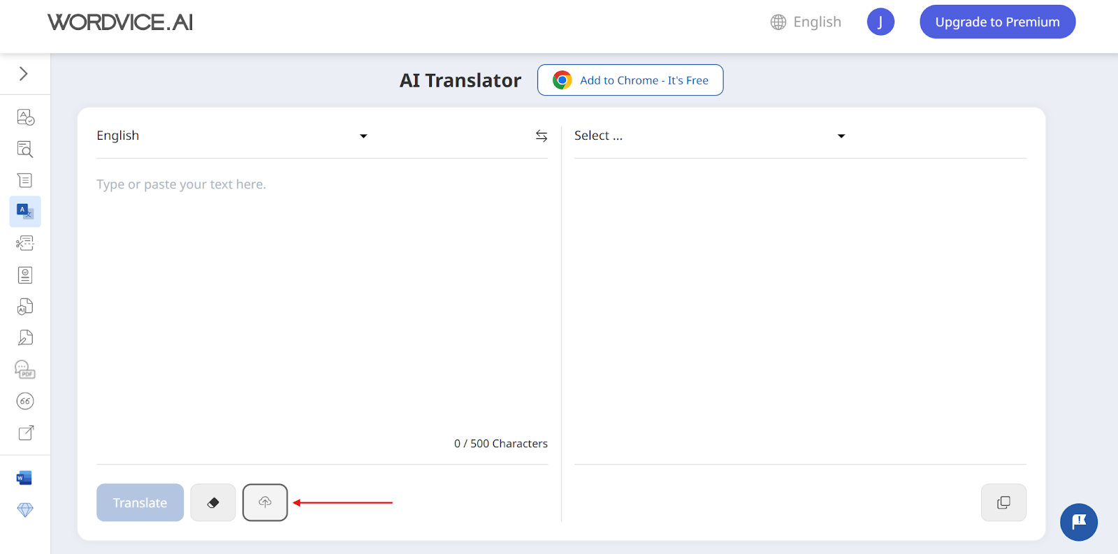 wordvice ai word file upload