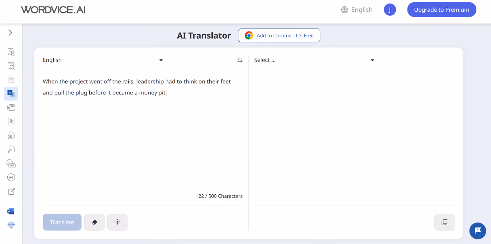 wordvice ai source language
