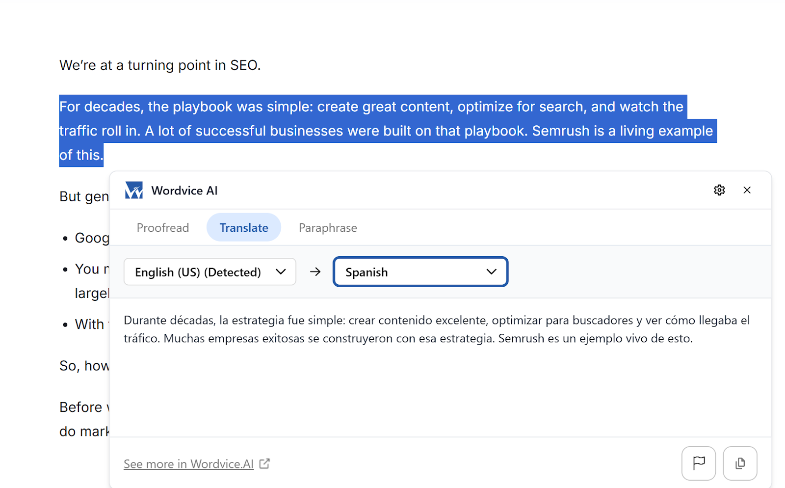 wordvice ai chrome extension