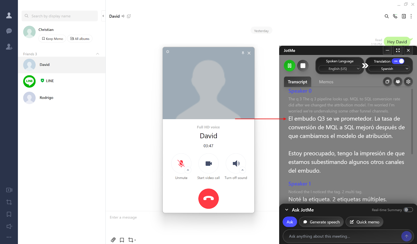 jotme contextual and continuous translation