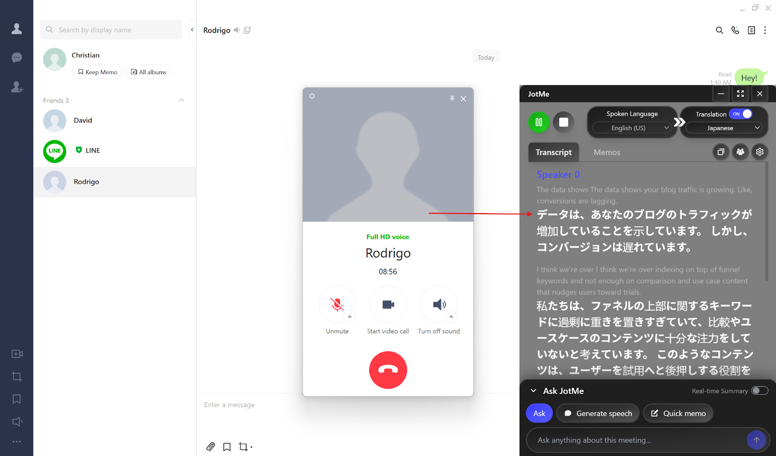jotme real-time translation