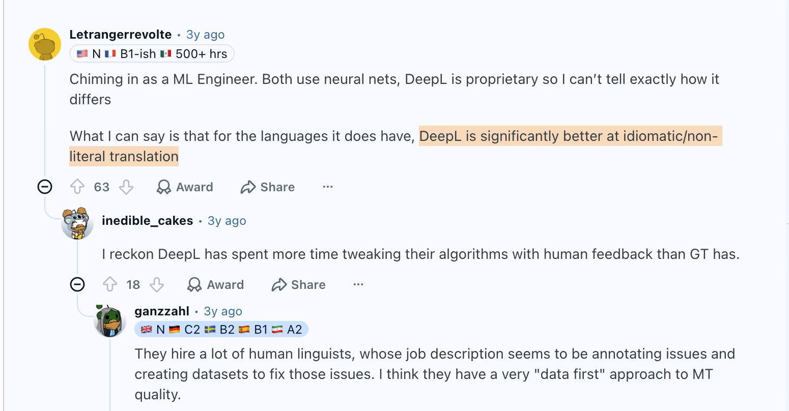 best arabic translator deepl reddit review