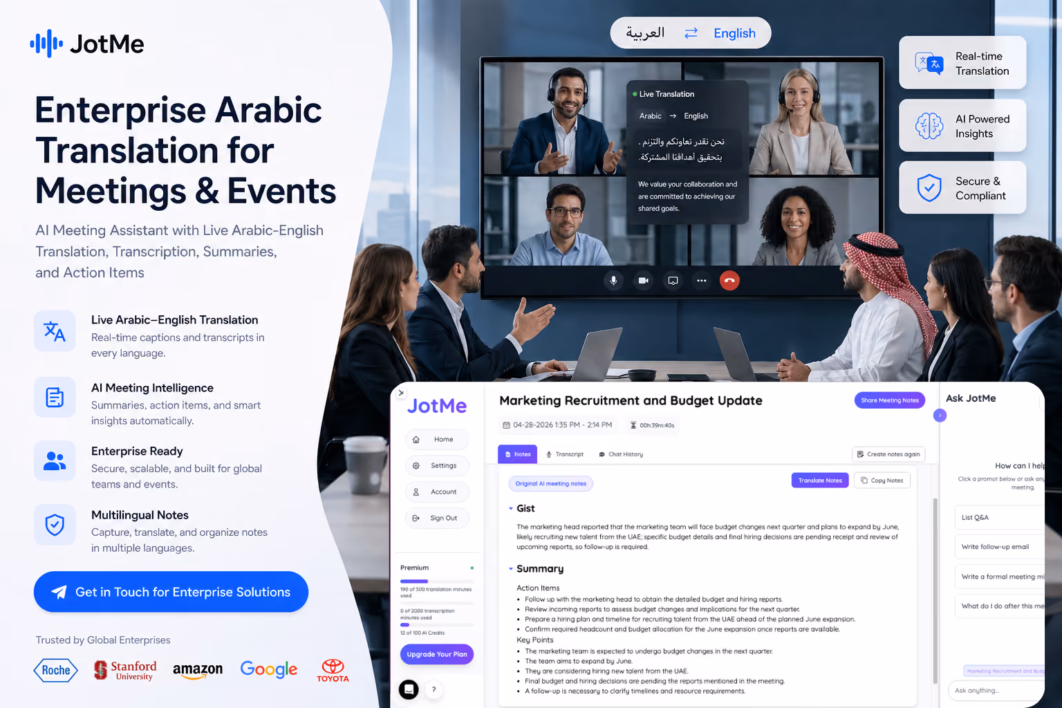 best arabic translator jotme contact for enterprise solutions