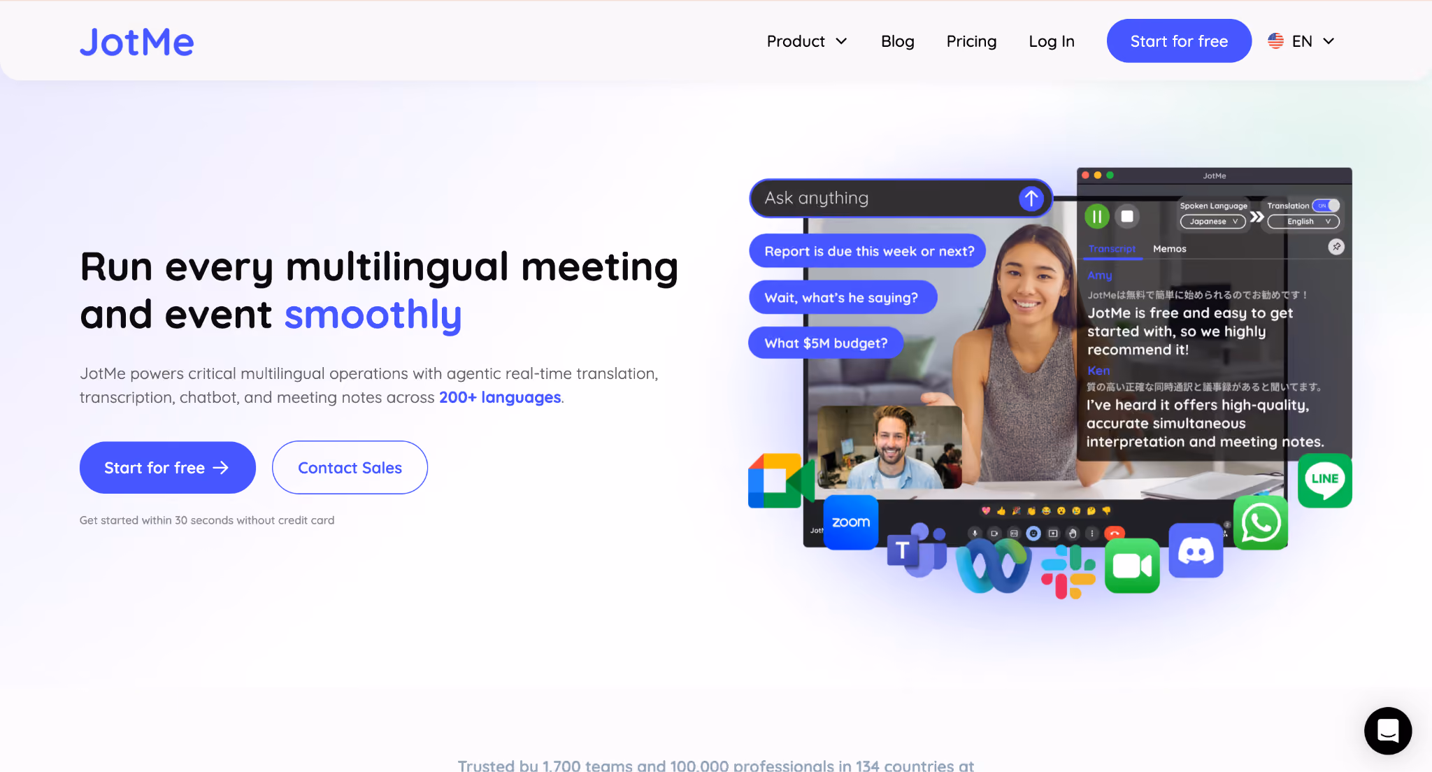 jotme homepage