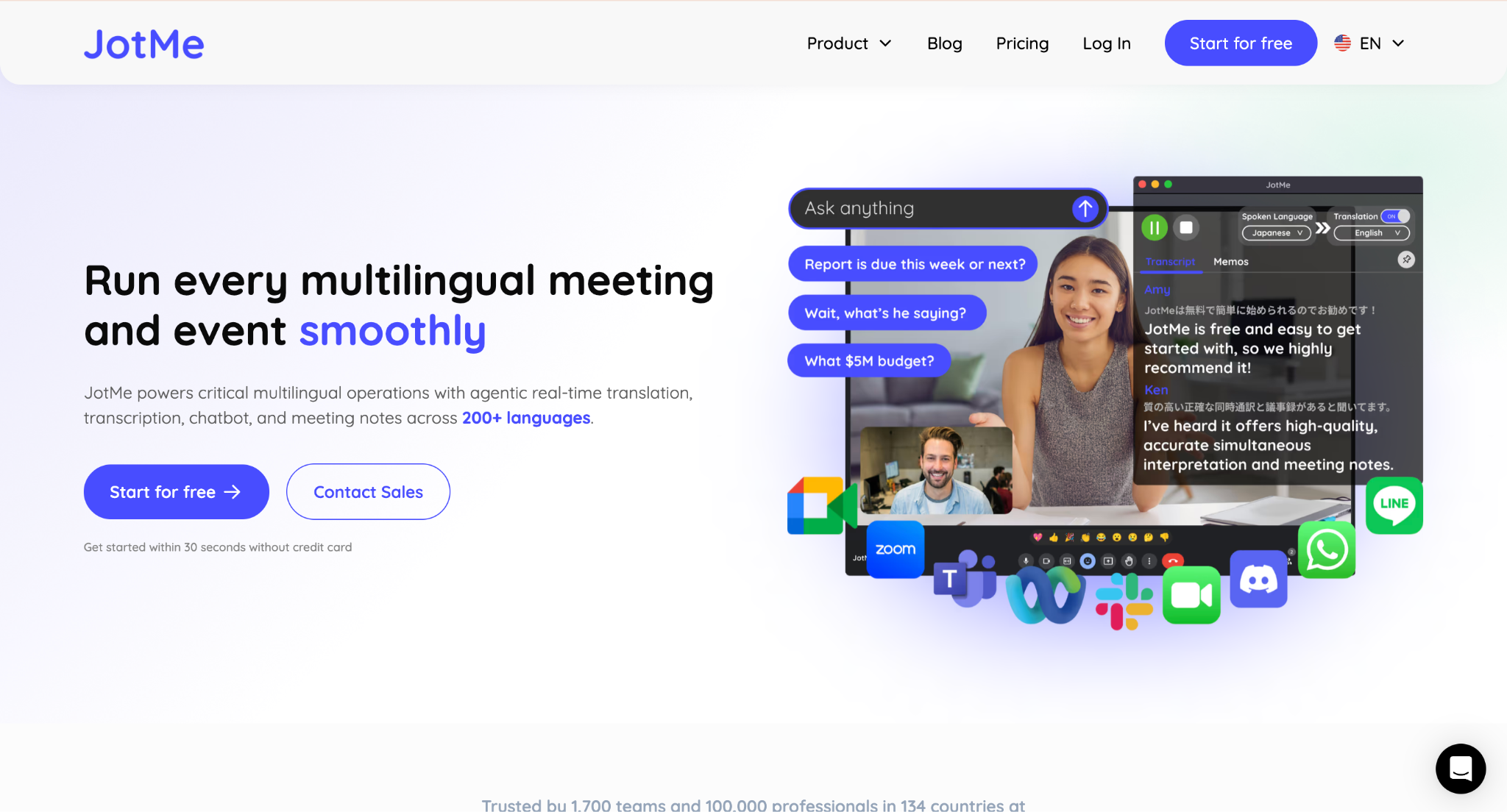 jotme homepage