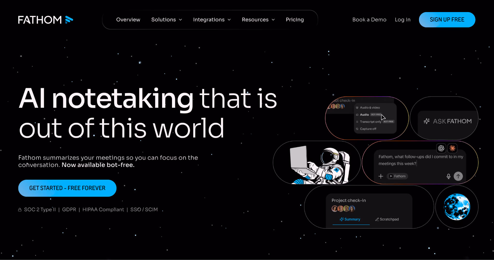 fathom ai homepage