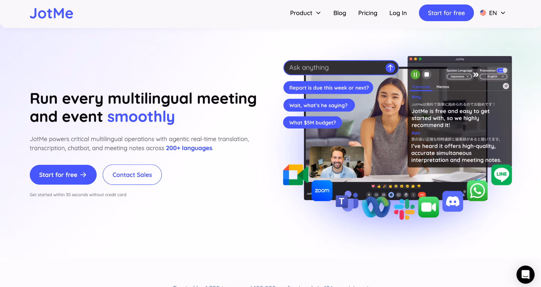 jotme homepage