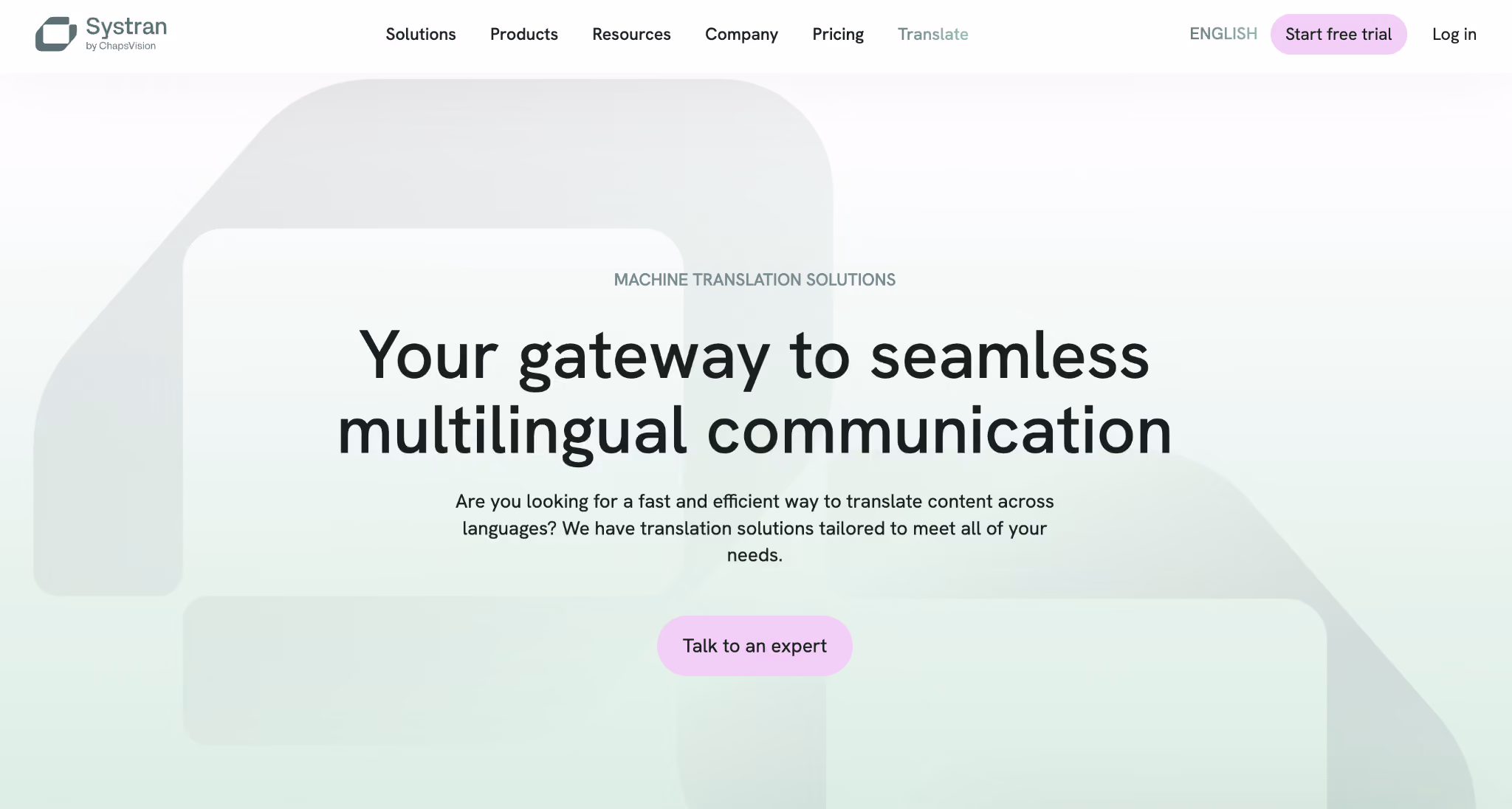 systran homepage