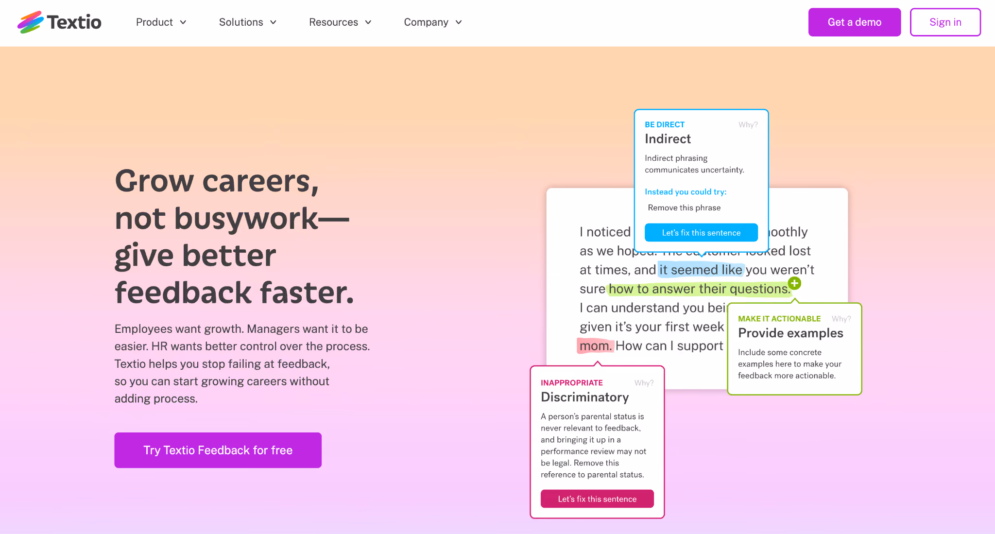 textio homepage