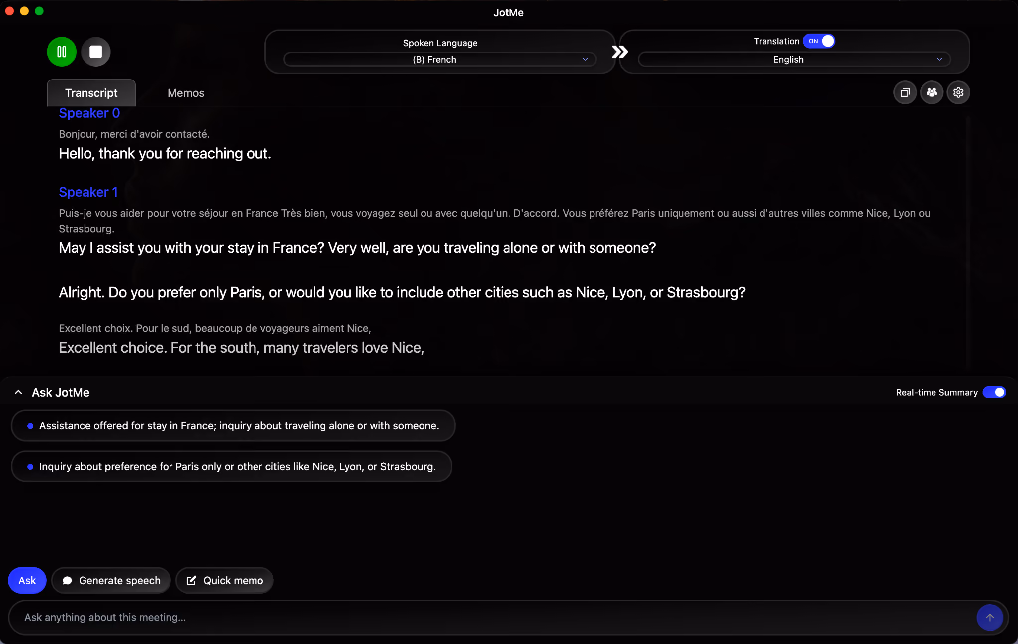 jotme french to english live contextual translation