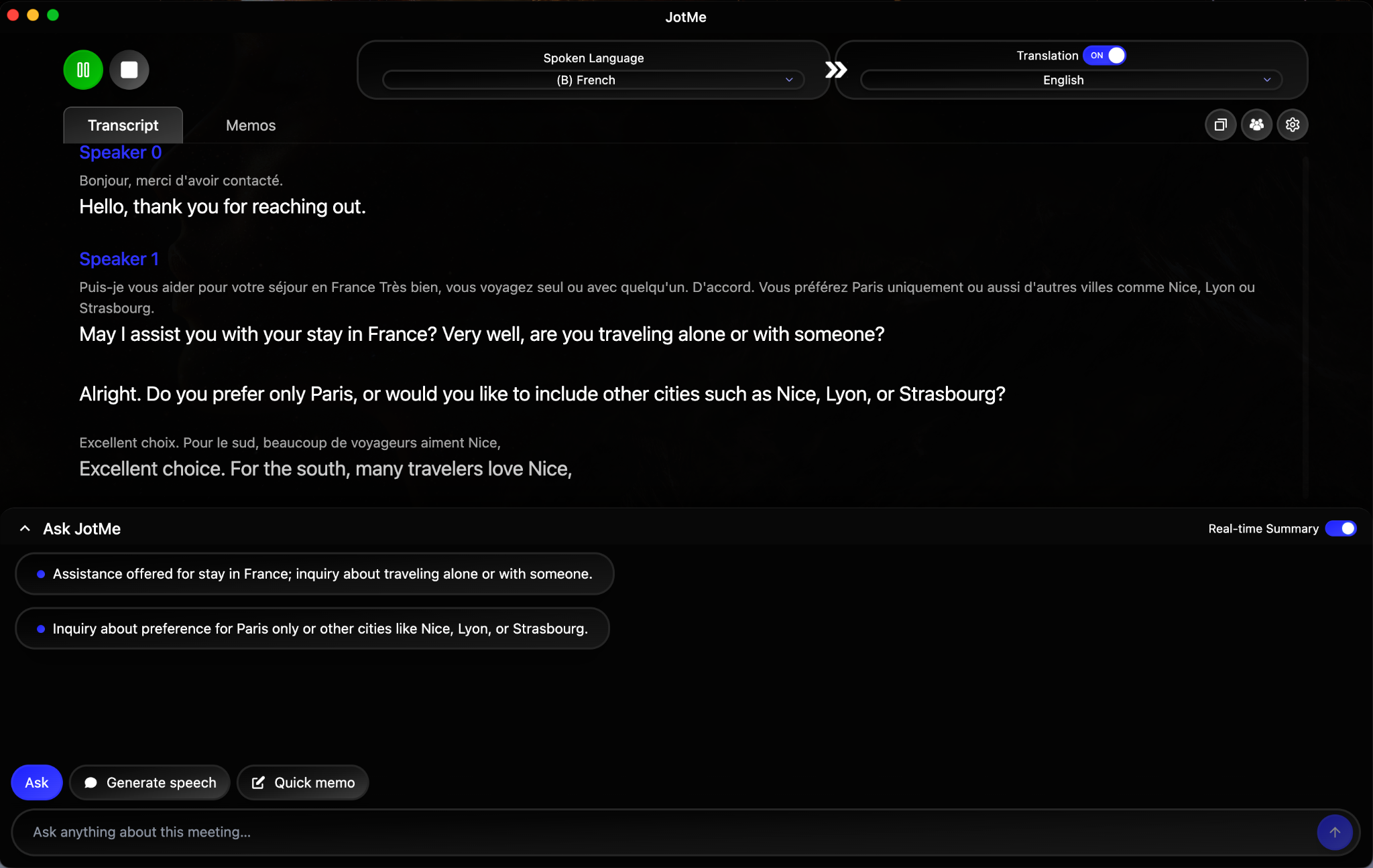jotme french to english live contextual translation