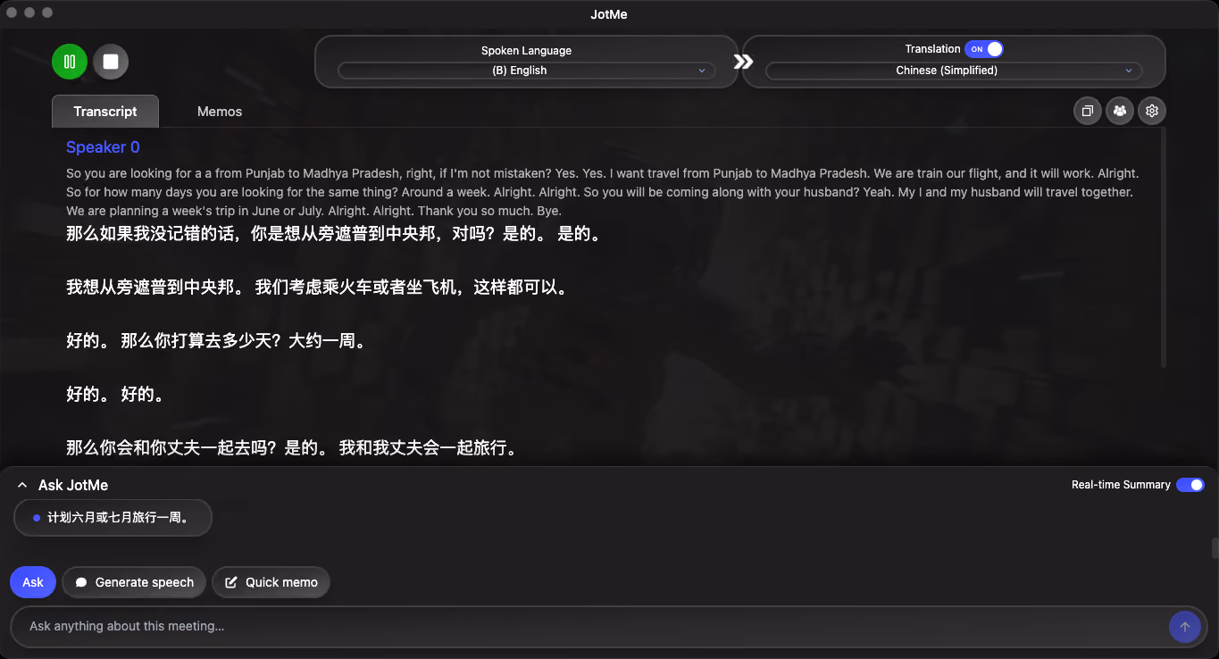 jotme live translation
