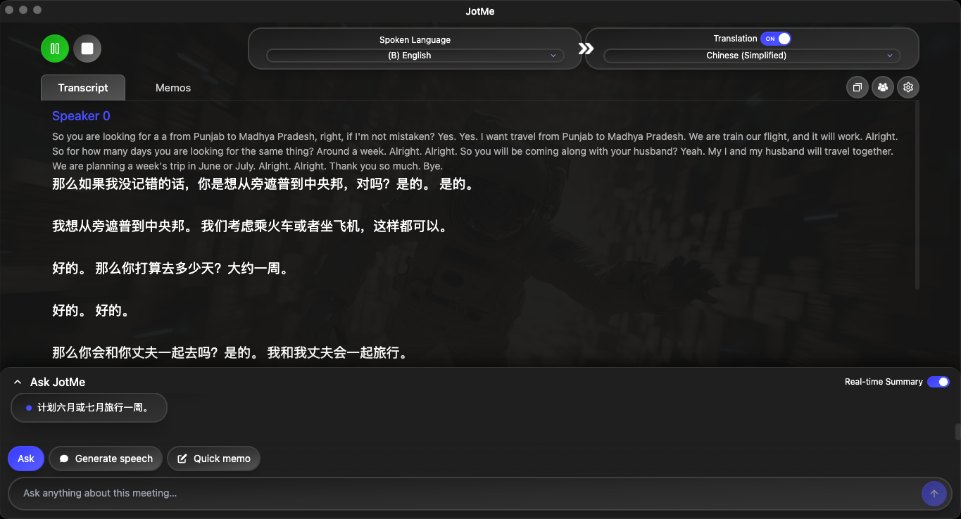 jotme live translation
