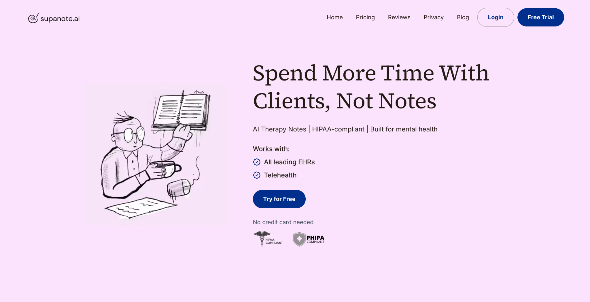 supanotes homepage