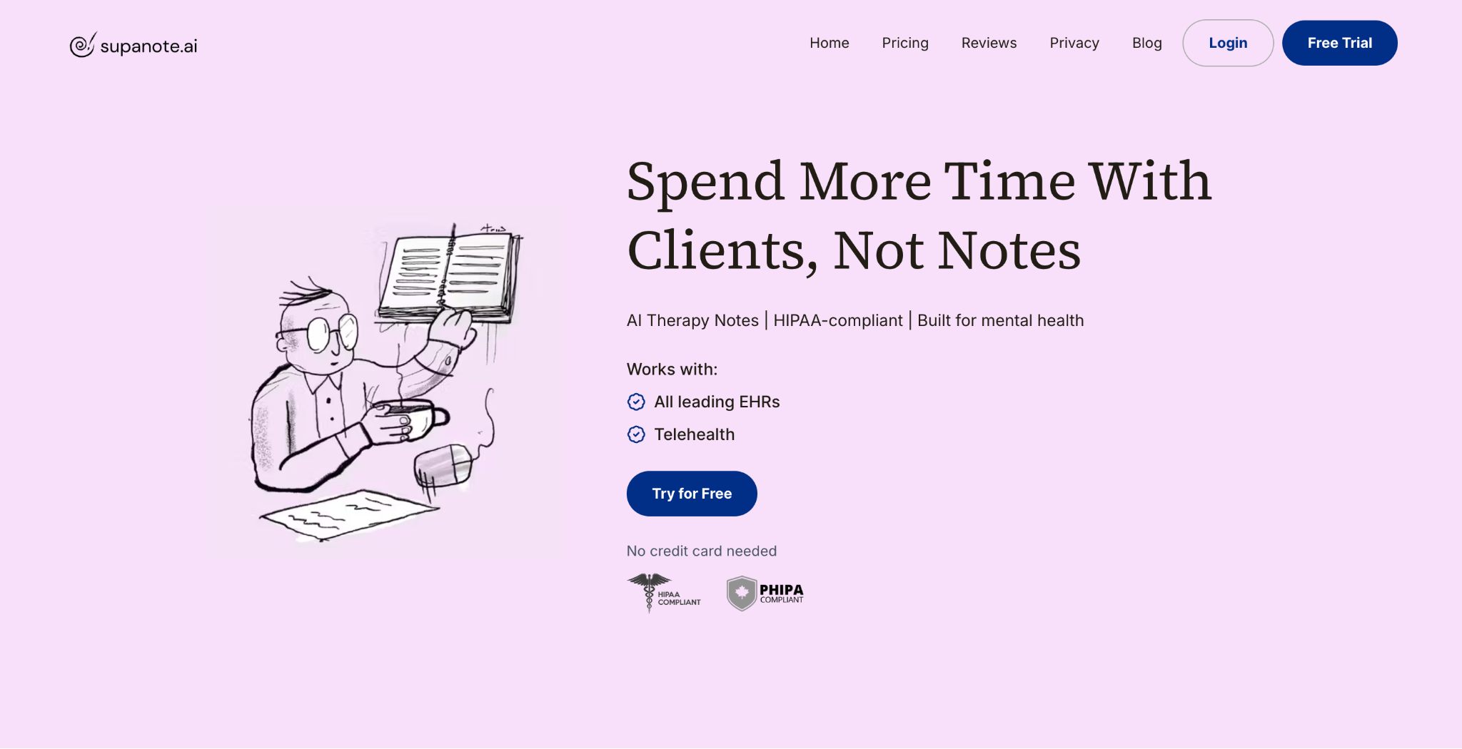 supanotes homepage