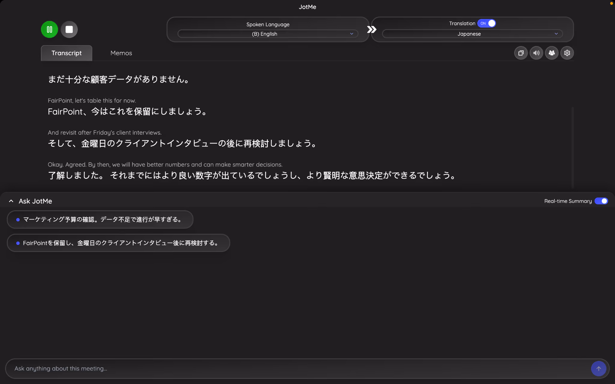 jotme contextual translation