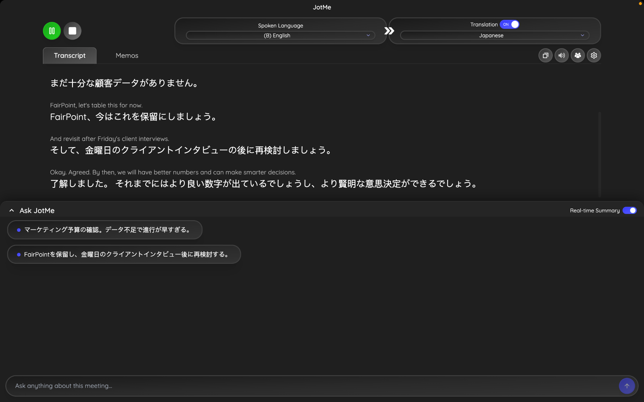 jotme contextual translation